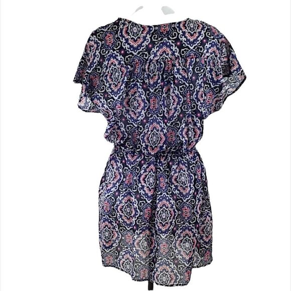 ✨ Multi Color Print Cotton Summer/Beach Mini Dress✨ - Picture 3 of 5